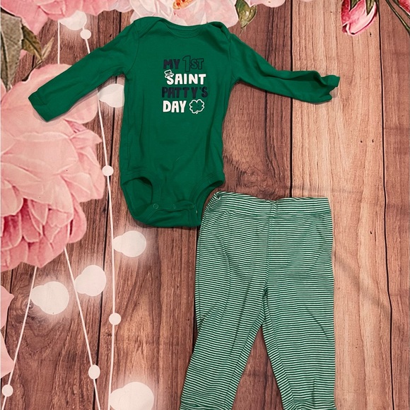 Carter's Other - Carter’s First St. Patrick’s Day Outfit 12 Months